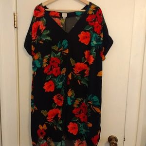 A New Day floral tunic/dress
